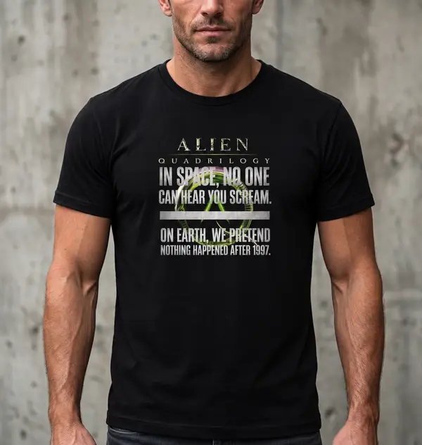 Alien Quadrology (Nothing else counts) - T-Shirt Regular 140gsm