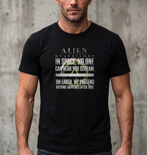 Alien Quadrology (Nothing else counts)  - T-Shirt Regular 140gsm