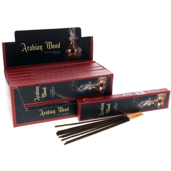 Incense: New Moon Arabian Wood 15gm