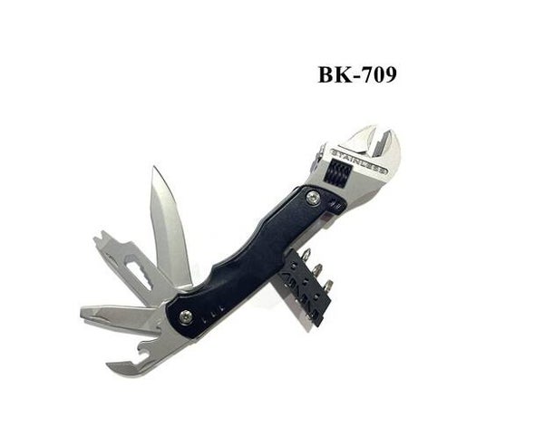 Pocket Knife - Multi-Tool Adjustable Wrench - BK-709