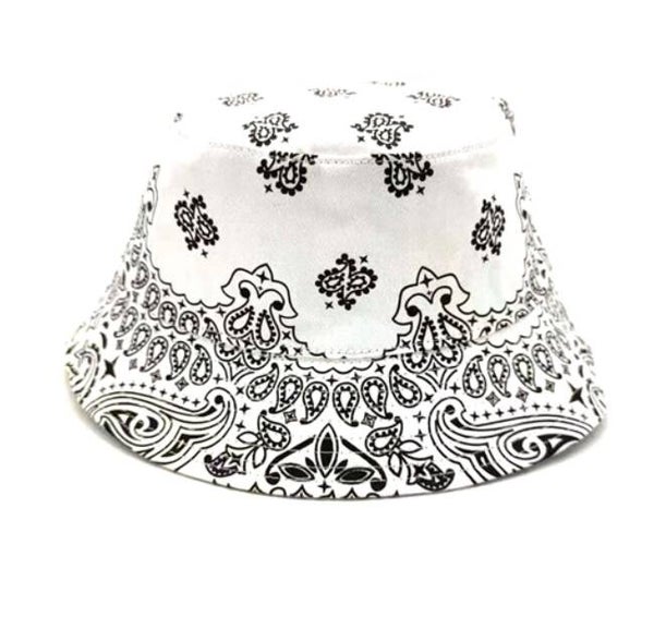 Bucket Hat Black N White - BH1877