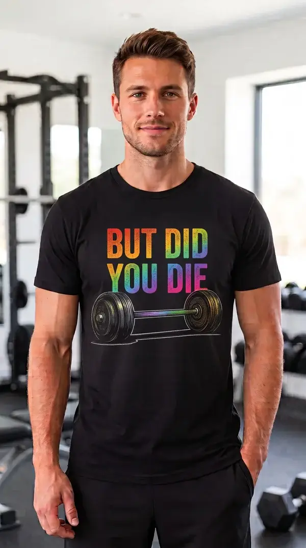 But Did You Die Gym - T-Shirt Regular 140gsm