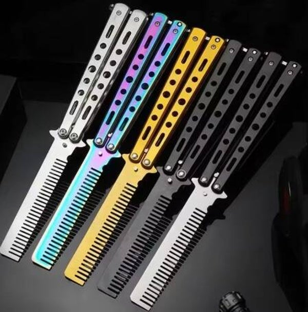 Butterfly Comb Black - 0075