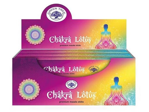 Incense: Green Tree Chakra Lotus 15gm