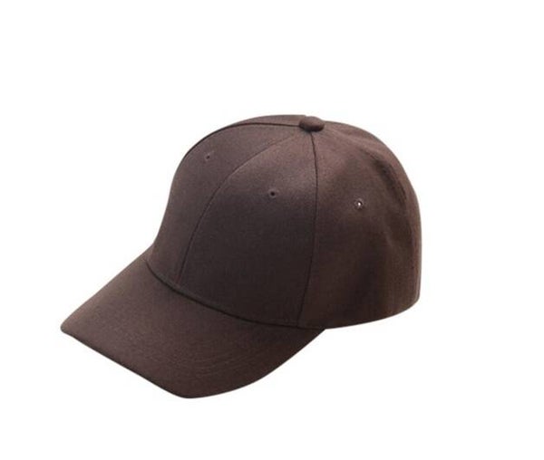 Baseball Cap Plain Chocolate - 1829C