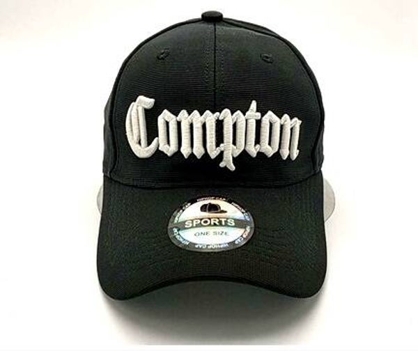 Baseball Cap Comptom Black - 1819