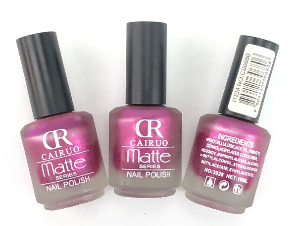 Nail Polish Matte Boysenberry #34 - CS0680