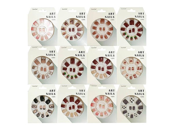 Fake Nails Assorted Patterns - CS0861