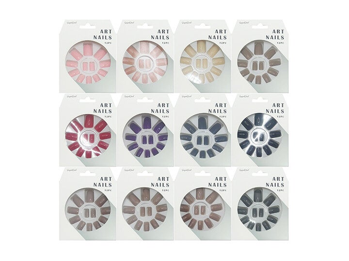 Fake Nails Plain Colour - CS0886