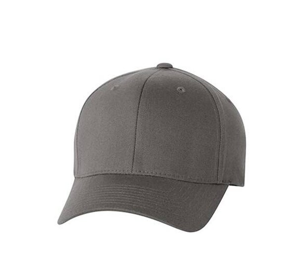 Baseball Cap Plain Dark Silver - 1829P