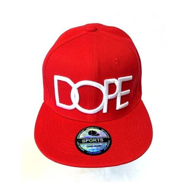Snapback Cap Dope Red/White - 033