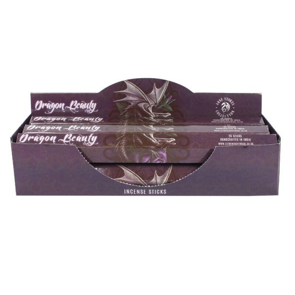 Incense: Anne Stokes Dragon Beauty 20gm - Amber