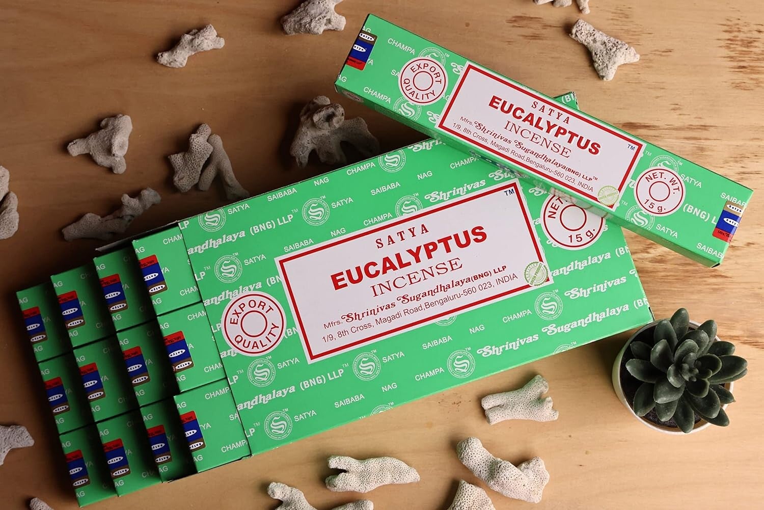 Satya Eucalyptus Incense Sticks