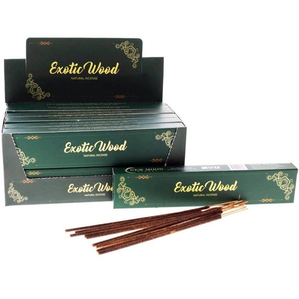 Incense: New Moon Exotic Wood 15gm