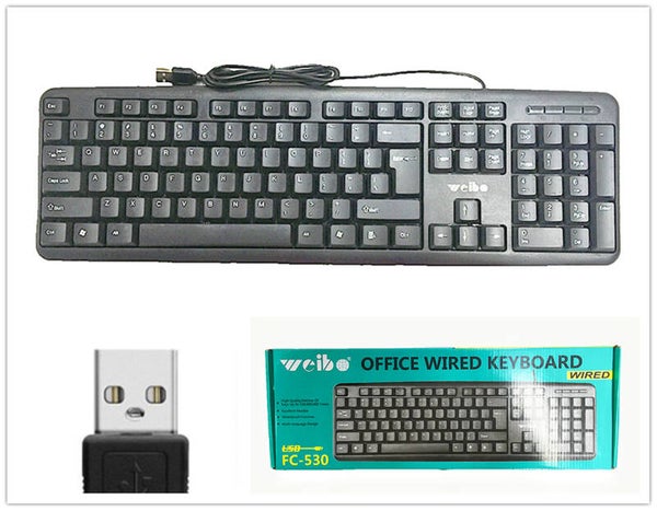 Weibo Office Wired Keyboard - FC-530