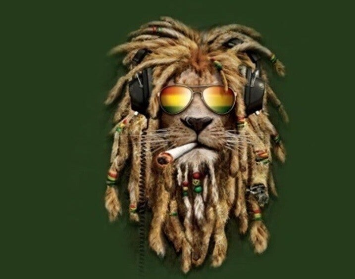 Flag FL1120 - Bob Marley/Lion
