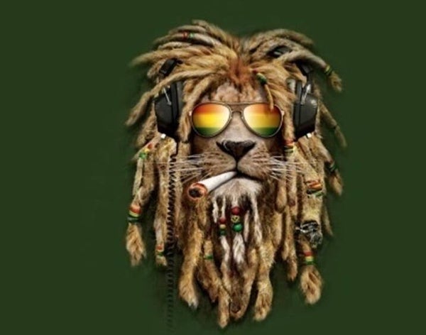 Flag FL1120 - Bob Marley/Lion
