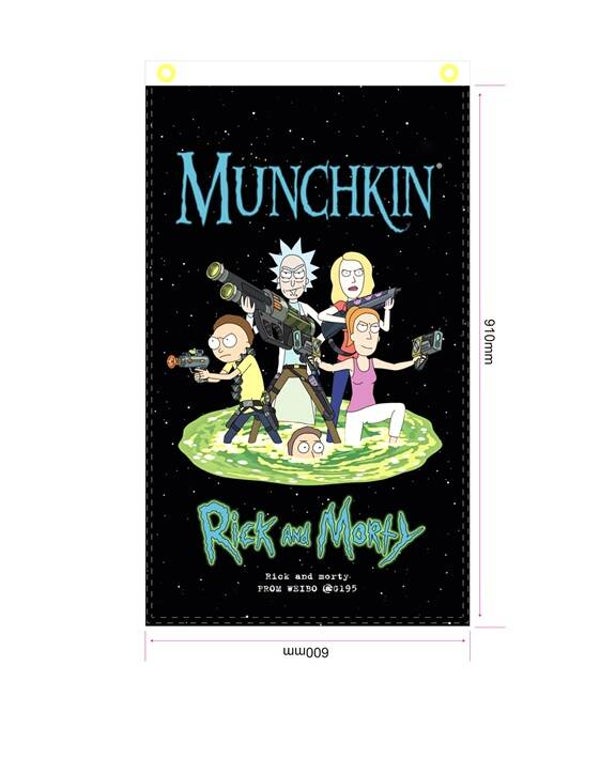 Flag FL1175 - Rick & Morty Munchkin