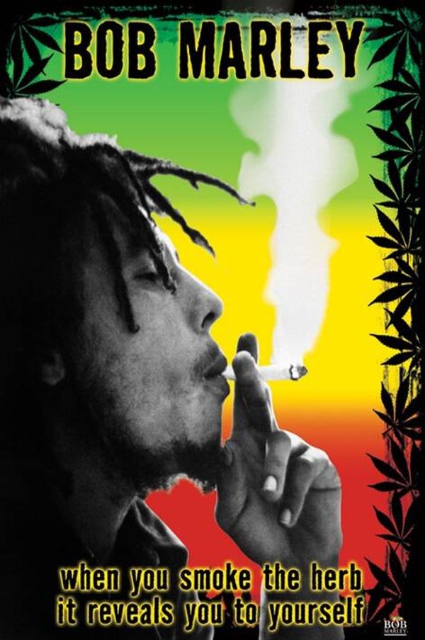 Flag FL1176 - Bob Marley When You Smoke