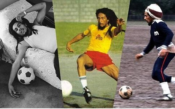 Flag FL1184 - Bob Marley Football