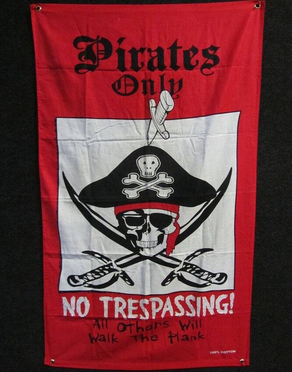 Flag FL1197 - Pirates Only