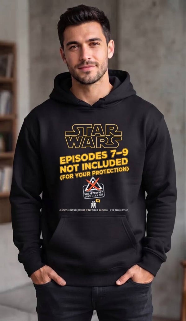 Star Wars Episode 7-9 Not Included   - Hoodie