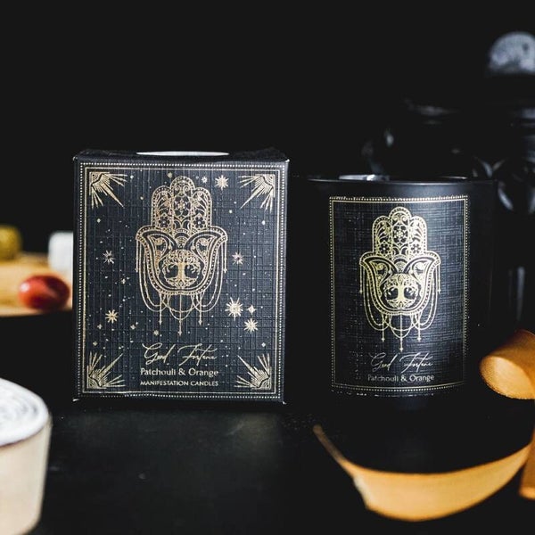 Good Fortune Patchouli & Orange Manifestation Candle 100gm