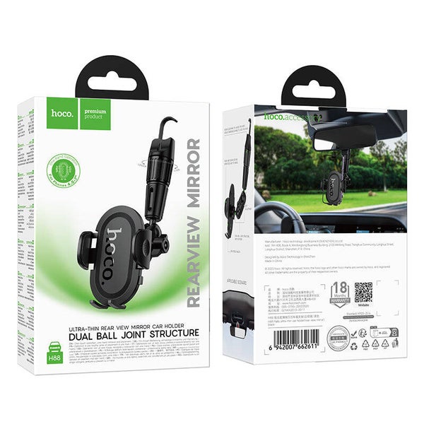 Hoco H88 Rearview Mirror Car Mount Holder
