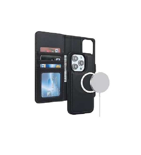 iPhone 14 Pro Max Hanman 2-in-1 Detachable Magnetic Wallet