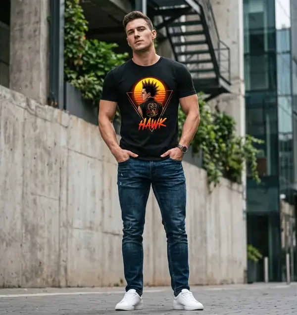Hawk Cobra Kai - T-Shirt Regular 140gsm