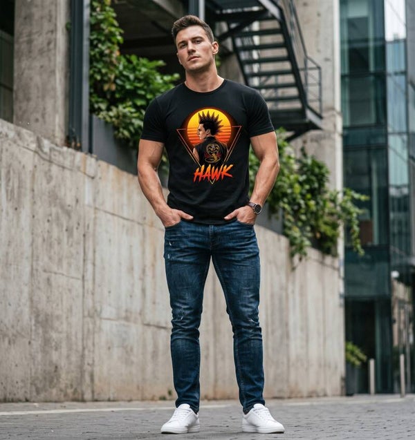 Hawk Cobra Kai - T-Shirt Regular 140gsm