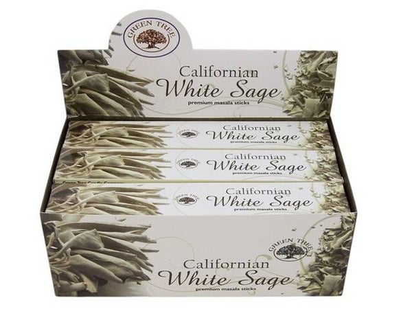 Incense: Green Tree  Californian White Sage 15gm