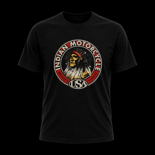 T-Shirt - Indian Motorcycle America's Pioneer