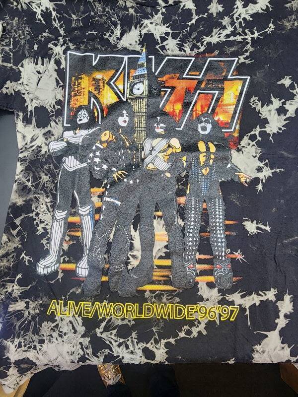 T-Shirt - Kiss Alive/Worldwide96'97'