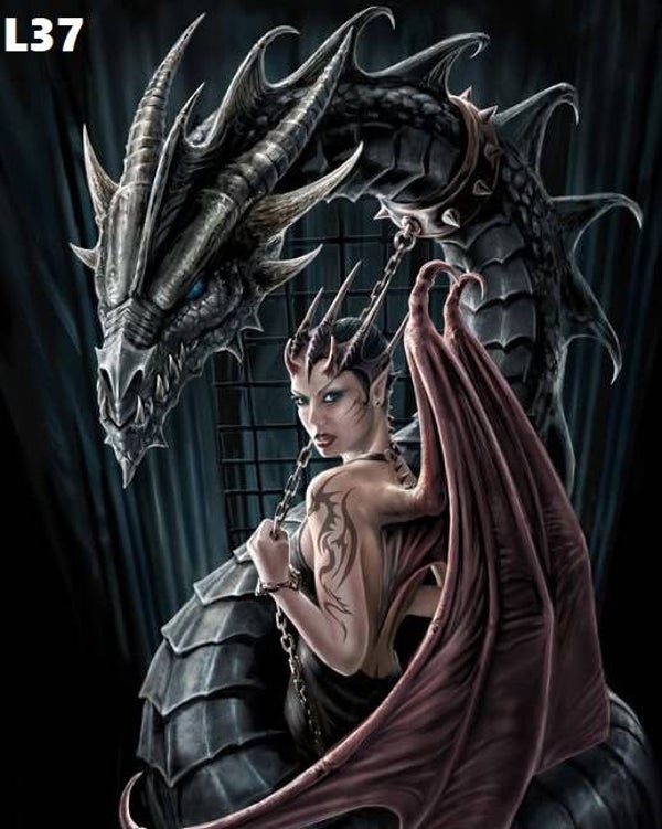 Tin Sign 40x30  L37 - Anne Stokes Controller