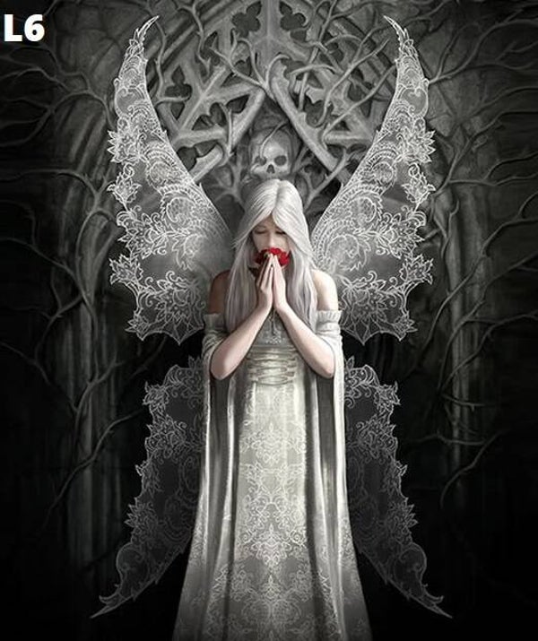 Tin Sign 40x30 L6 - Anne Stokes Only Love Remains