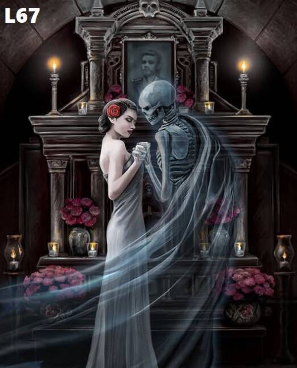 Tin Sign 40x30  L67 - Anne Stokes Forever Yours