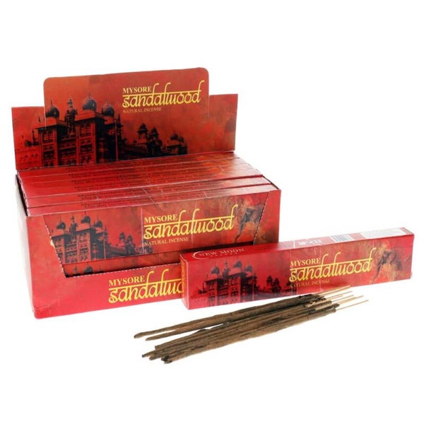 Incense: New Moon Mysore Sandalwood Magick 15gm