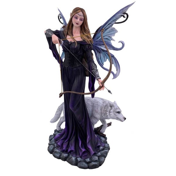Fairy Warrior W/Wolf - Nem2404