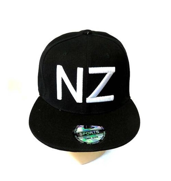 Snapback Cap NZ Black - 045