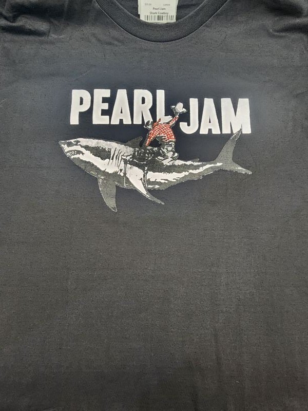 T-Shirt - Pearl Jam Shark Cowboy