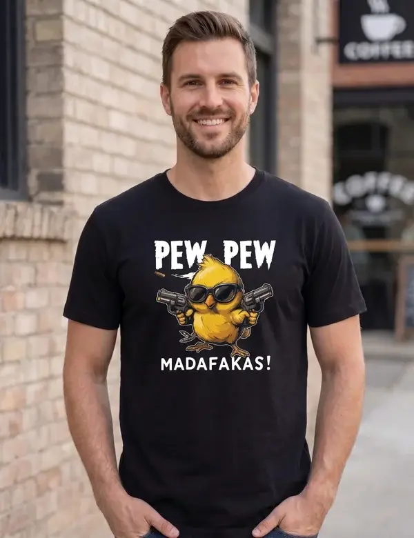 Pew Pew - T-Shirt Regular 140gsm