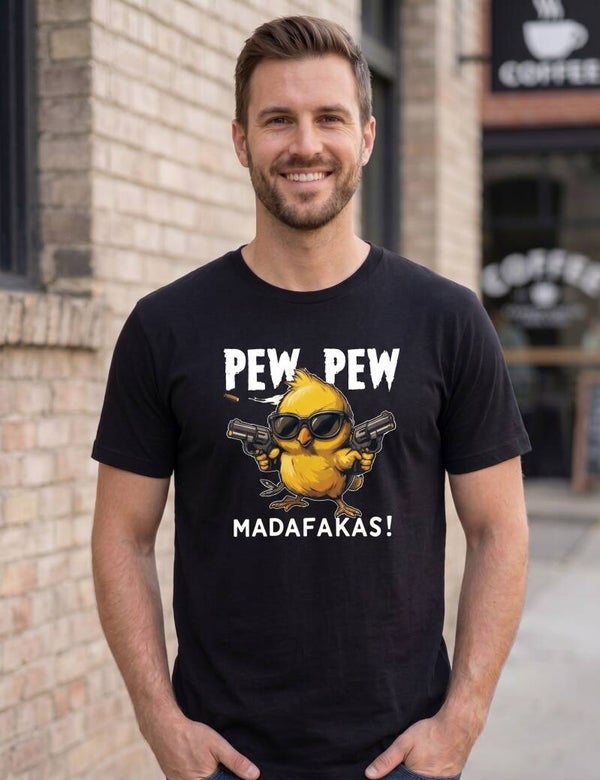 Pew Pew Madafakas!  - T-Shirt Regular 140gsm