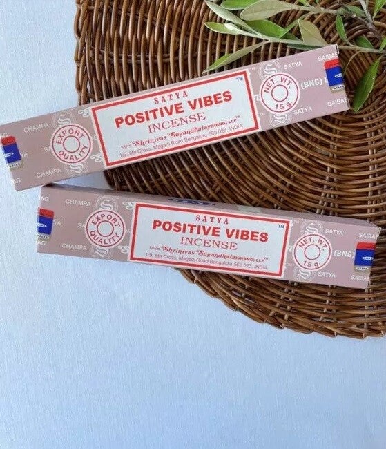 Satya Positive Vibes Incense Sticks