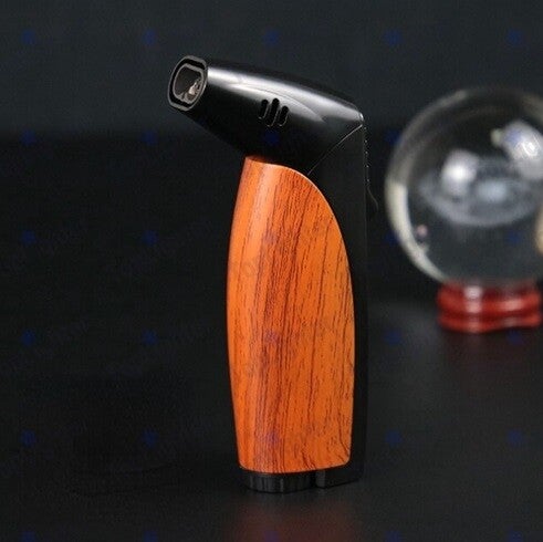 Torch Lighter Zabox Dual BurnerTorch Lighter - Wood/Carbon Handle - QD-112