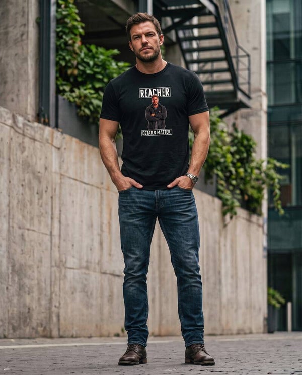Reacher Details Matter - T-Shirt Regular 140gsm