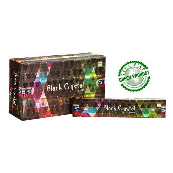 Incense: Satya Black Crystal 15gm