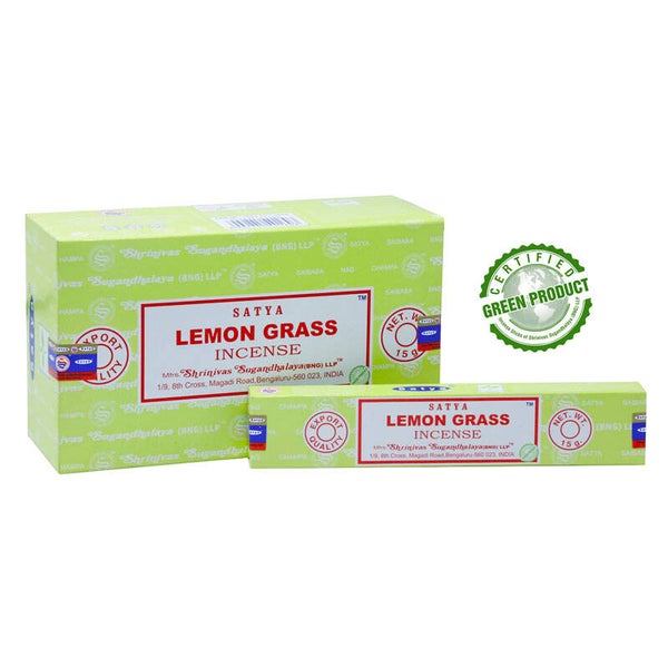 Incense: Satya Lemon Grass 15gm