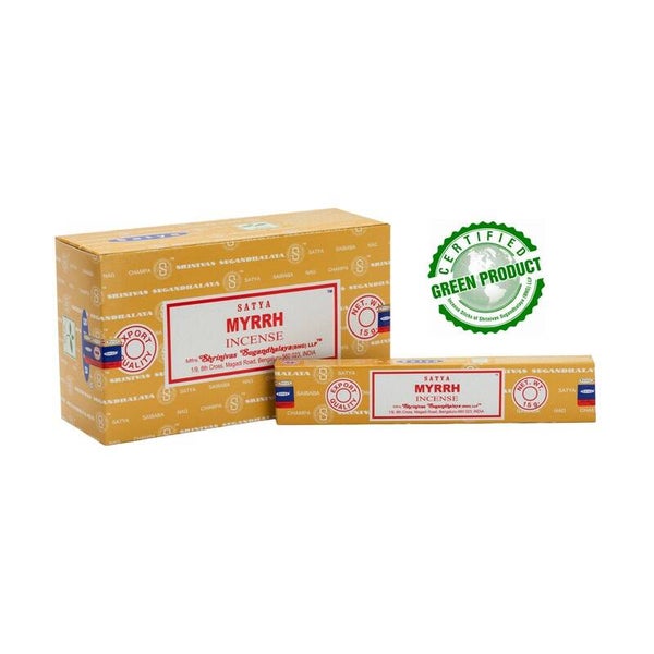 Incense: Satya Myrrh 15gm