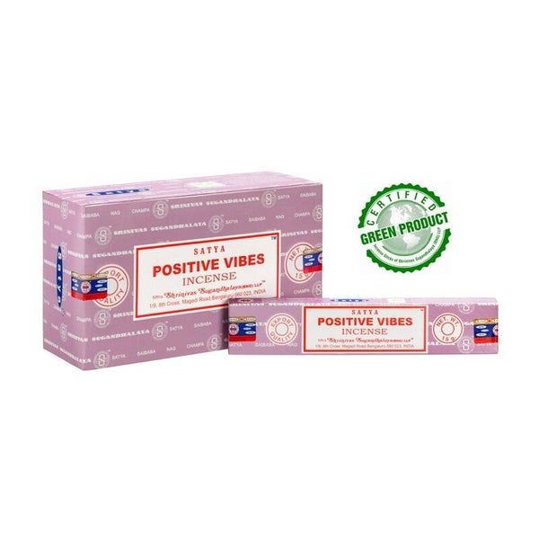 Incense: Satya Positive Vibes 15gm
